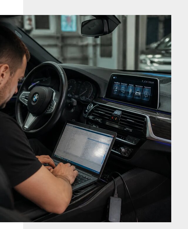 Русификация мультимедиа BMW для авто под ключ в Лобне