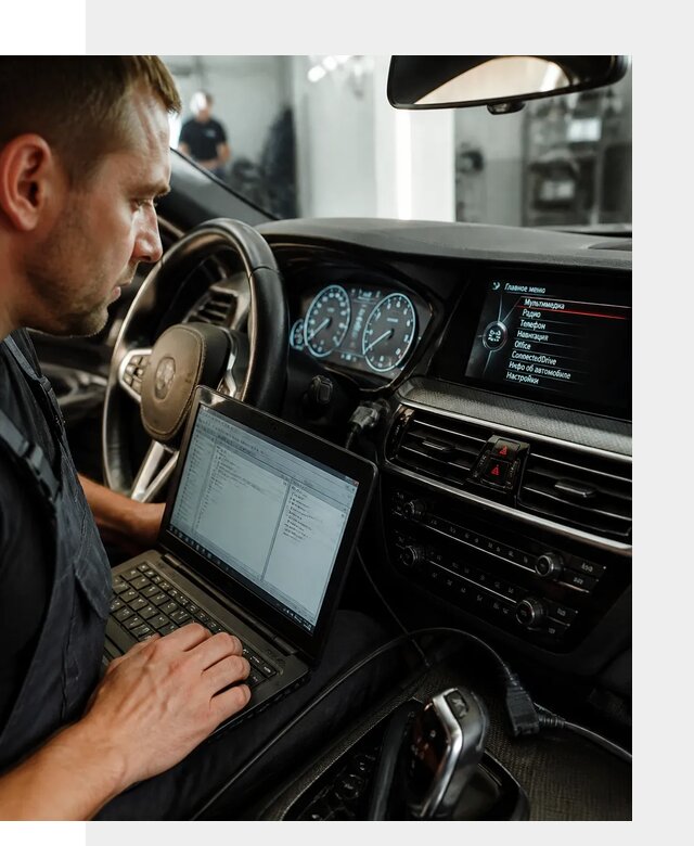 Русификация приборной панели BMW для авто в Лобне от компании