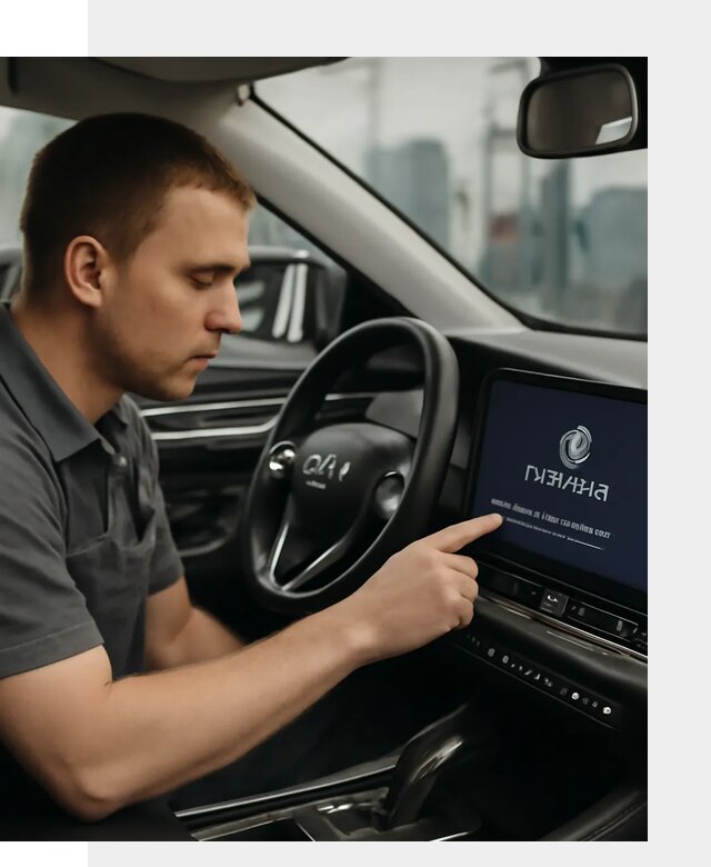 Установка приложений Changan и сервисов в авто в Лобне