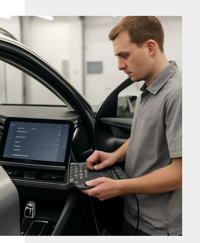 Русификация мультимедиа автомобилей Lynk Co в Лобне
