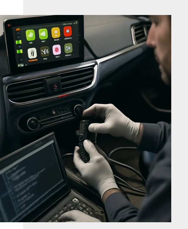 Активация Apple CarPlay в Лобне для штатной мультимедиа