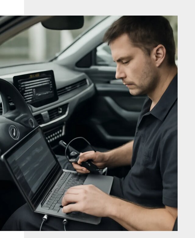 Настройка телематики автомобиля под ключ для авто в Лобне