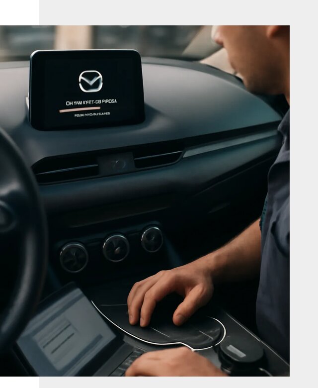 Установка приложений Mazda на мультимедийную систему в Лобне