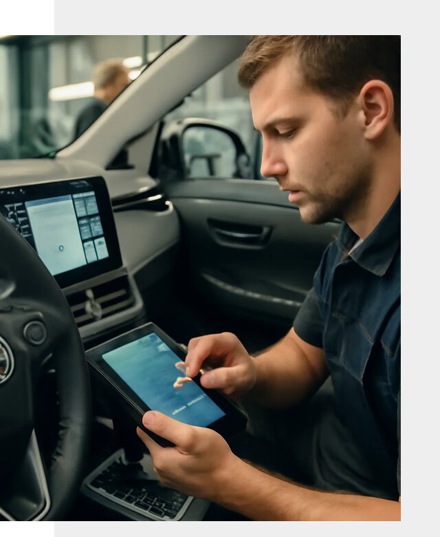 Установка приложений Toyota на мультимедиа в Лобне
